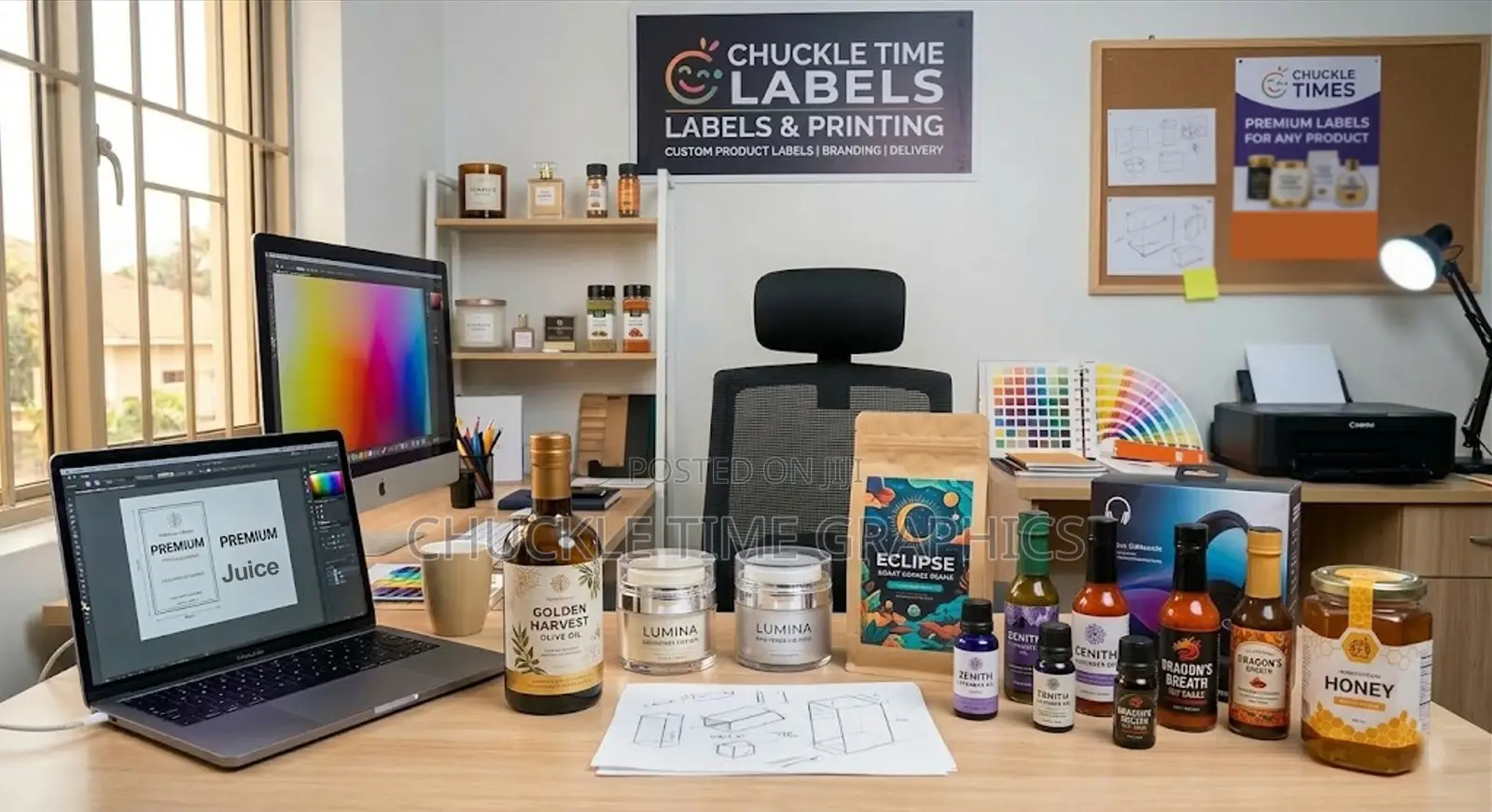 Lable Design Print for Your Products