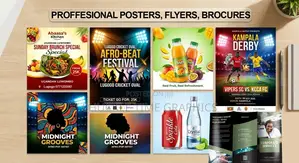 Poster, Flyer, Brocure Design and Print