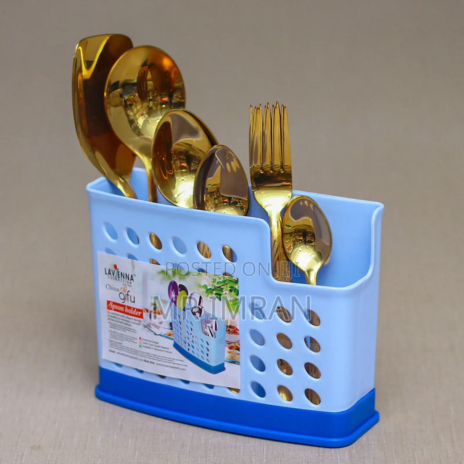 A Plastic Spoon Holder