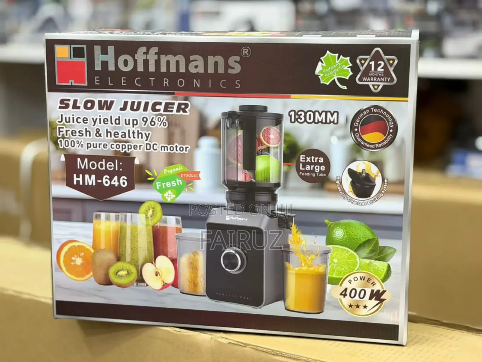 Slow Juicer Hoffman Electric