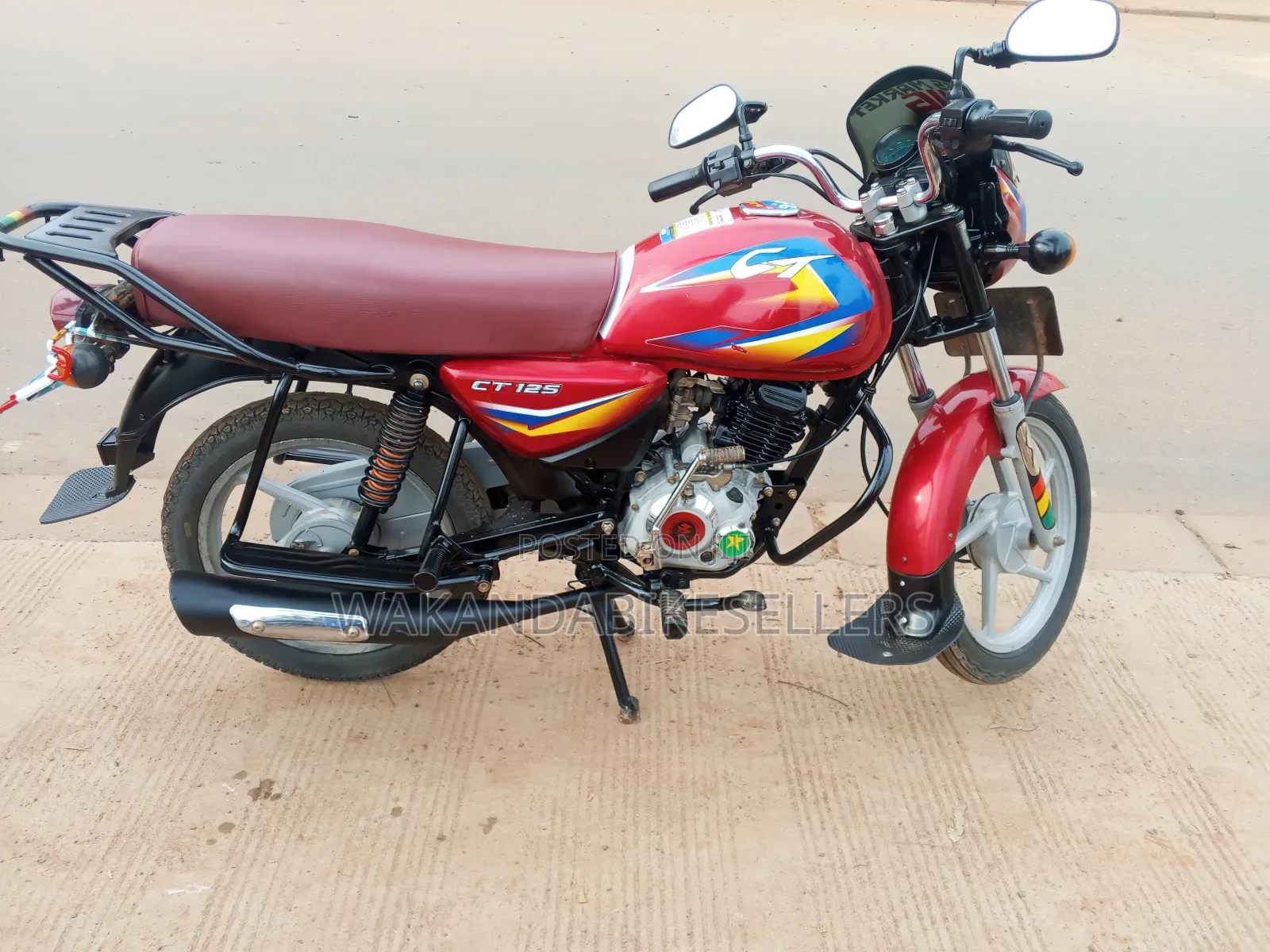 Bajaj Boxer 125 2023 Red