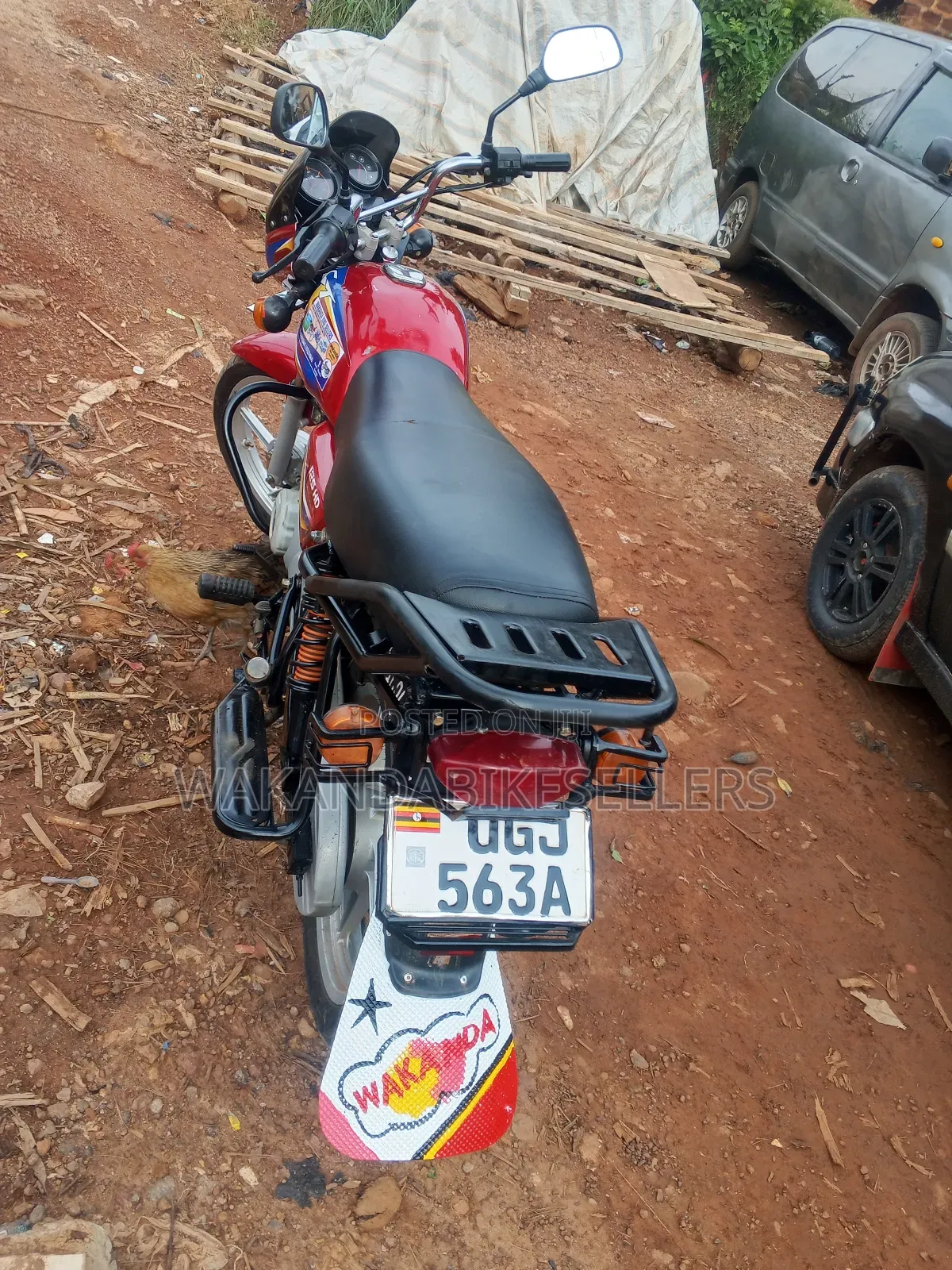 Bajaj Boxer 125 2024 Red