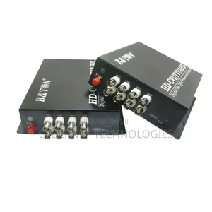 8ch Analog Ahd/Cvi/Tvi to Ip Fibre Optic Converter