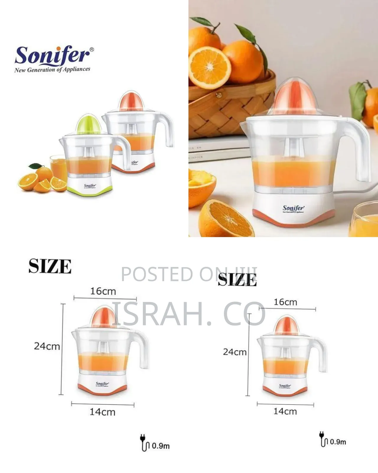 Sonifer Electric Citrus Juicer