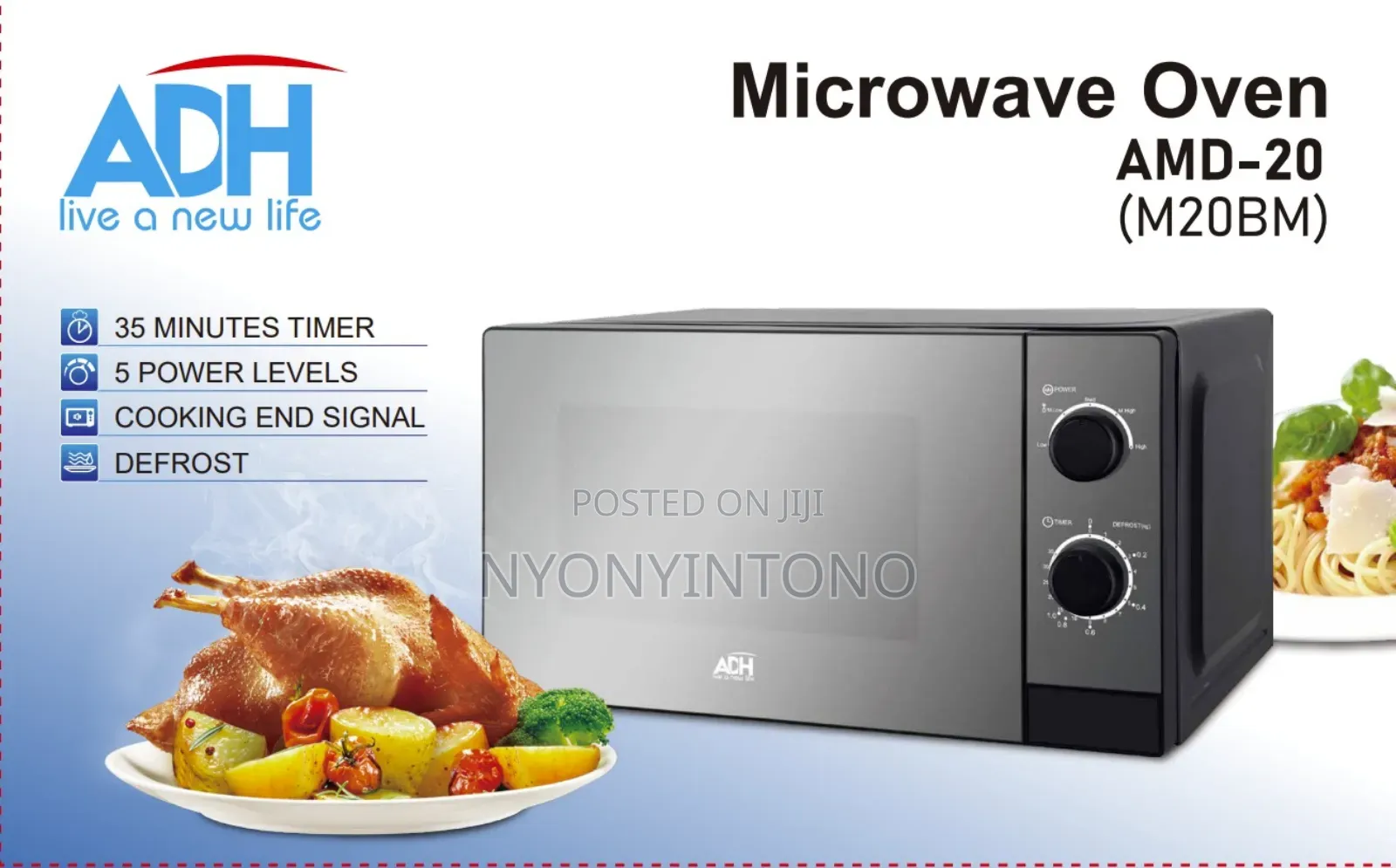 Adh 20 Litres High Quality Manual Microwave Oven