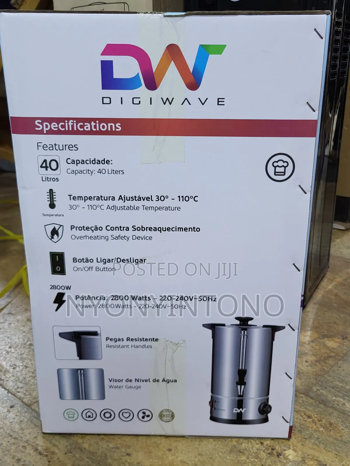 Dw 40liters Automatic Water Boiler