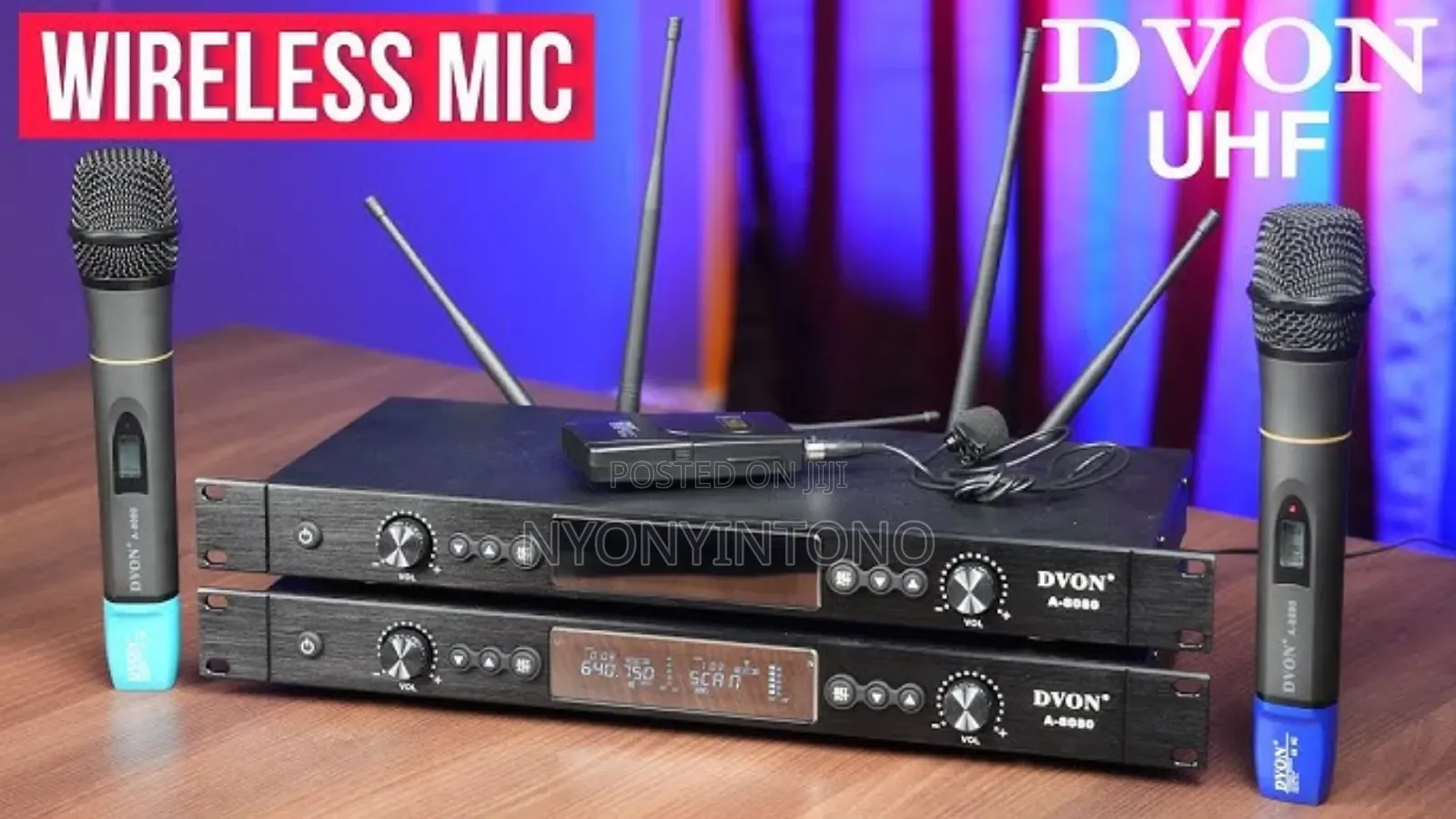 Dvon Professional Wireless Microphones