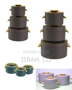 Stackable Insulated Food Container Set - Multicolor