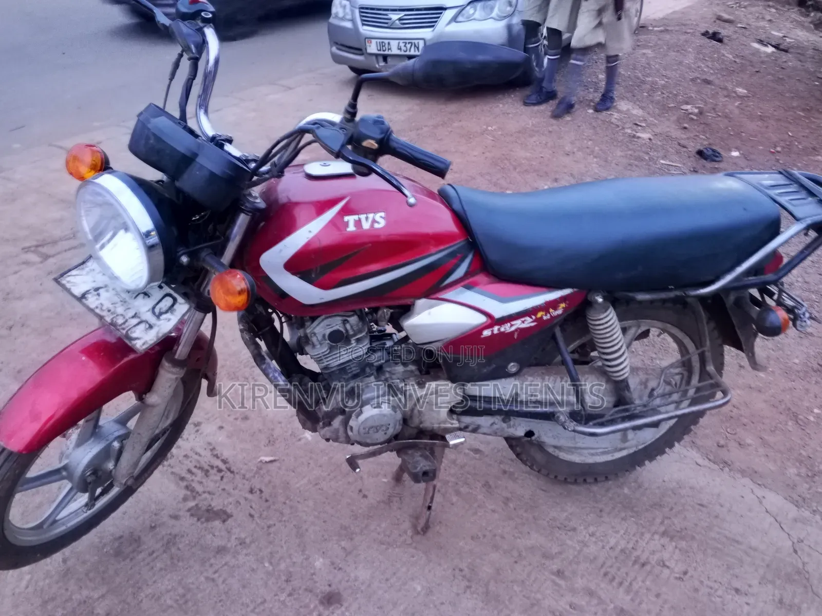 TVS HLX 125 2019 Red