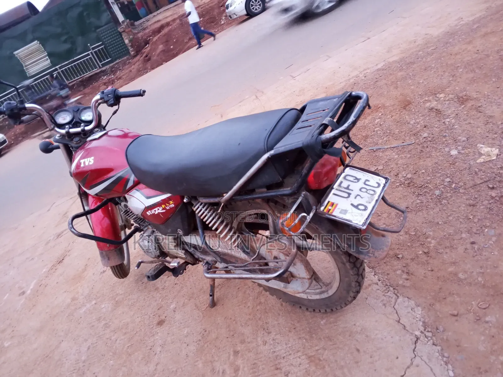 TVS HLX 125 2019 Red