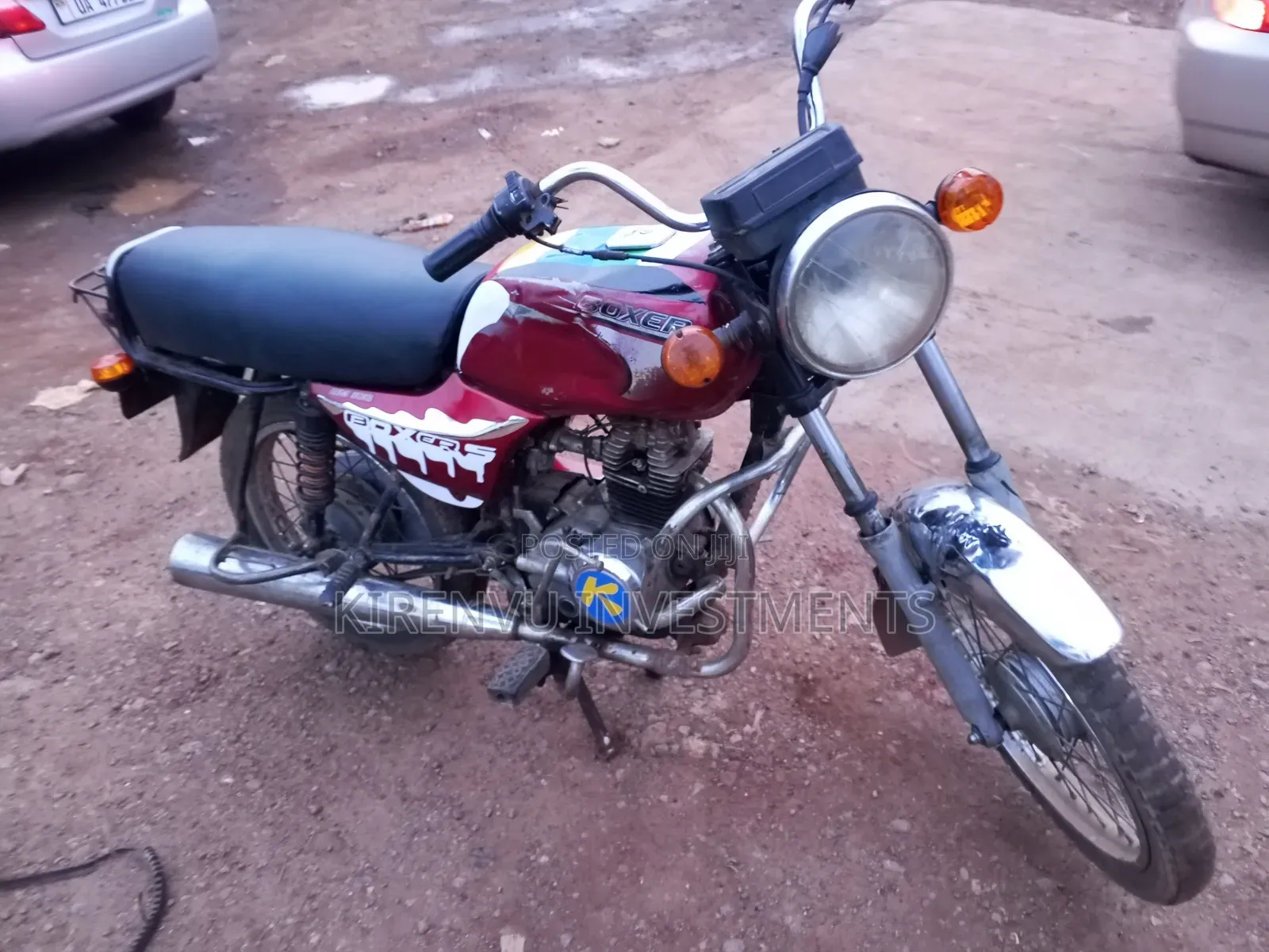 Bajaj Boxer 100 2017 Red