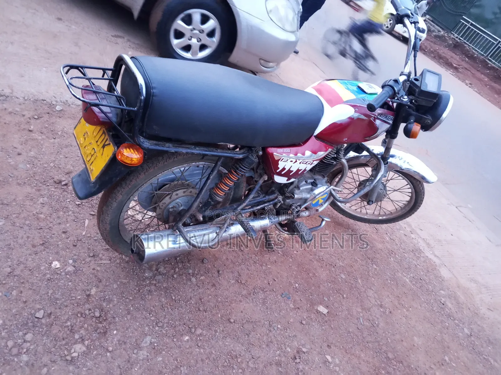 Bajaj Boxer 100 2017 Red