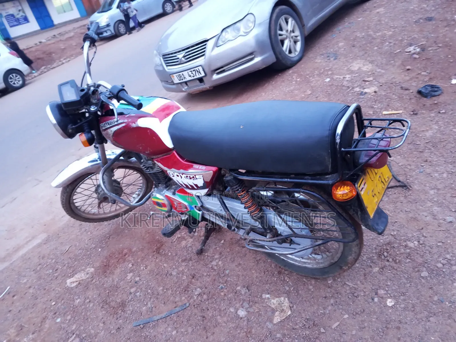 Bajaj Boxer 100 2017 Red