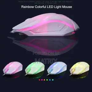 Wired Gaming Keyboard And Mouse Combo With Rgb Backlight