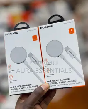 Porodo One Touch Magnetic Watch Charger