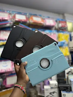 360-Degree Rotating Leather-Style Folio Cases