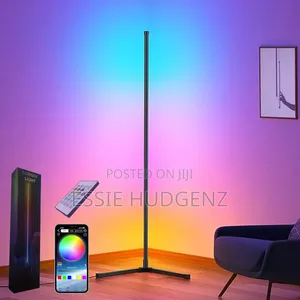 RGB Led Corner Floor Lamp