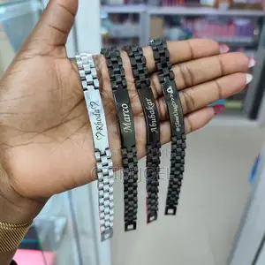 Customised Unisex Stainless Steel Bracelet