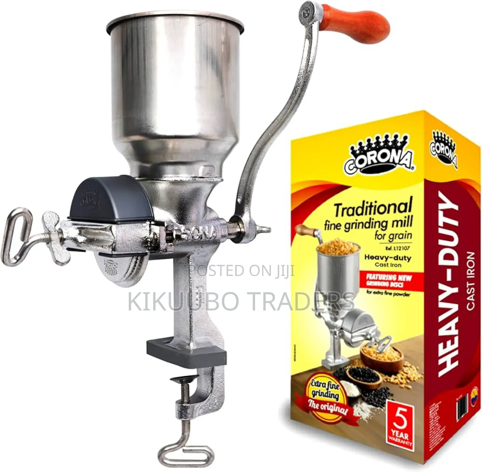 Grain Mill Iron Wondermill Grain Grinder Manual Mil