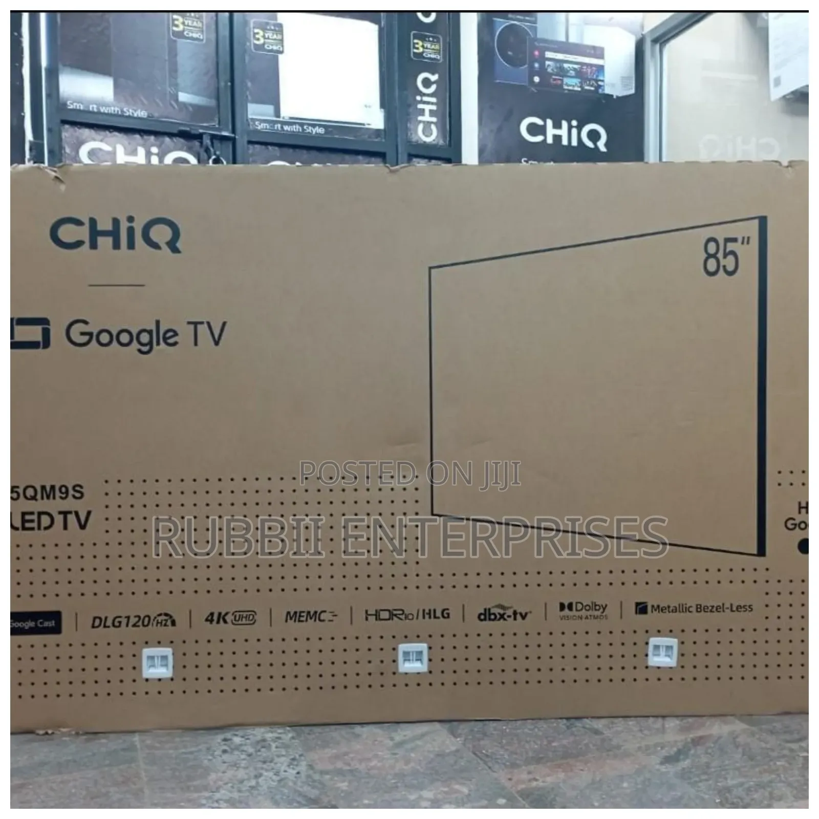 85-Inch Chiq Qled Google Tv
