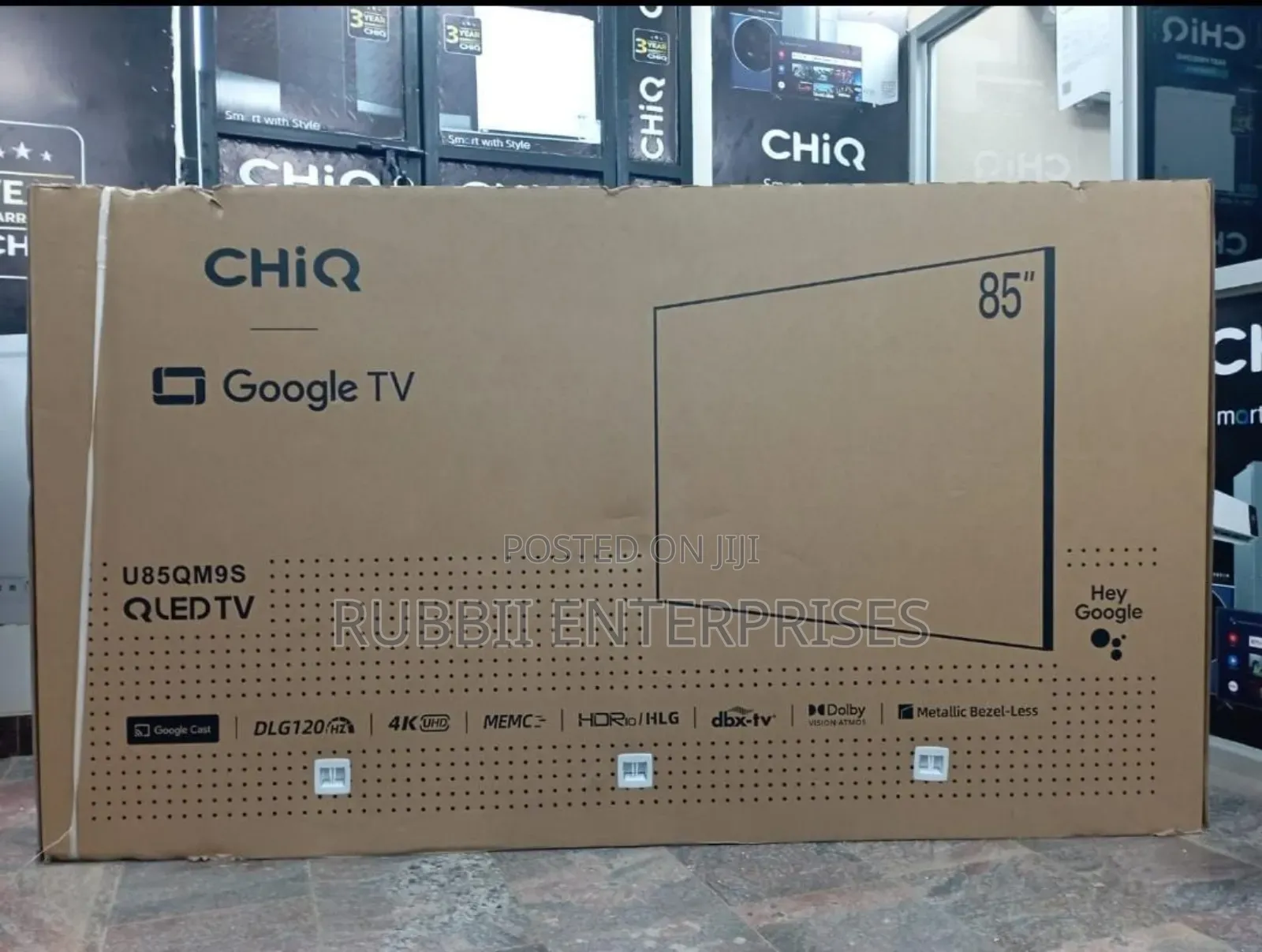 85-Inch Chiq Qled Google Tv