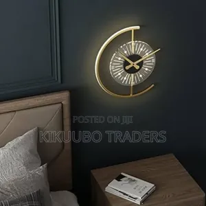 Wall Light Wall Sconces, Led Clock Wall Lamp