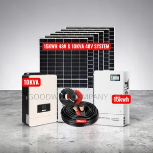 15kwh Lithium Solar System Full Kit (15kwh 300ah 48v 10kva 48v)