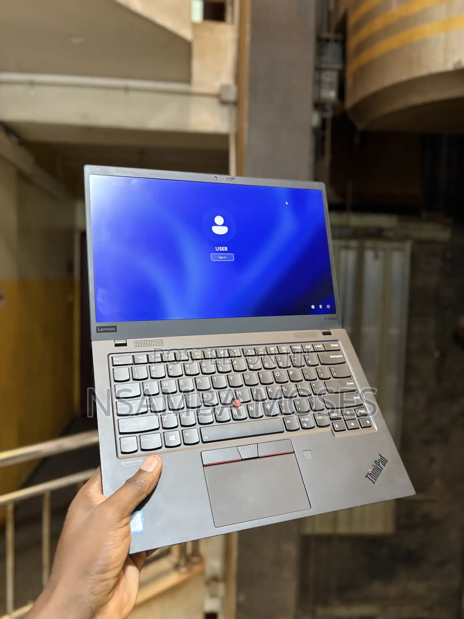 Laptop Lenovo ThinkPad X1 Carbon 16GB Intel Core i7 SSD 512GB