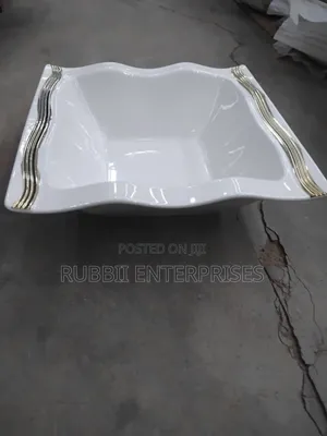 Decorative Ceramic Square Bowl
