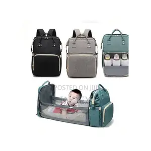 Baby Bed and Backpack With Changing Station for Infants