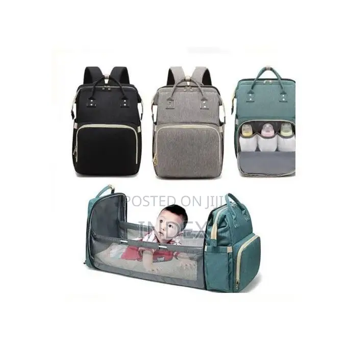 Baby Bed and Backpack With Changing Station for Infants