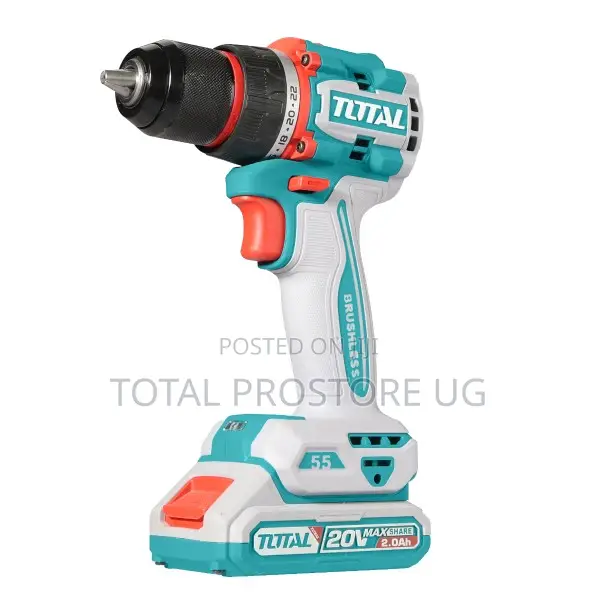 Compact Brushless Cordless Drill 55.Nm