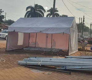 3x5m Tent in White Color Full Covered With Side Flaps