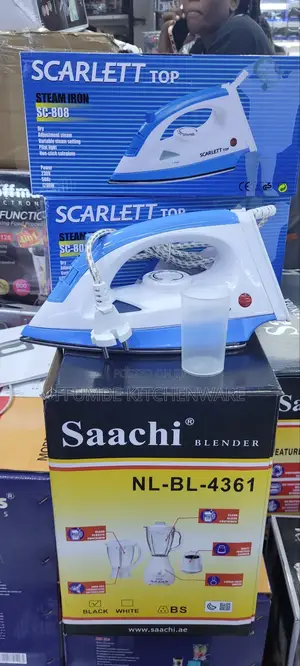 Steam Iron Scarlet