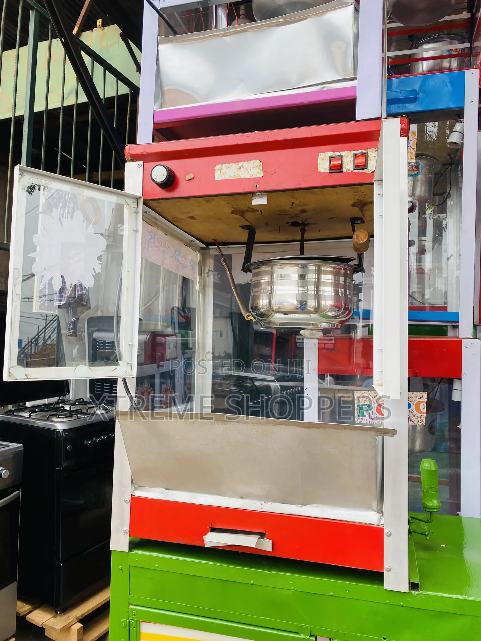 Safe , Quick Production-popcorn Machine/ 5years Warranty