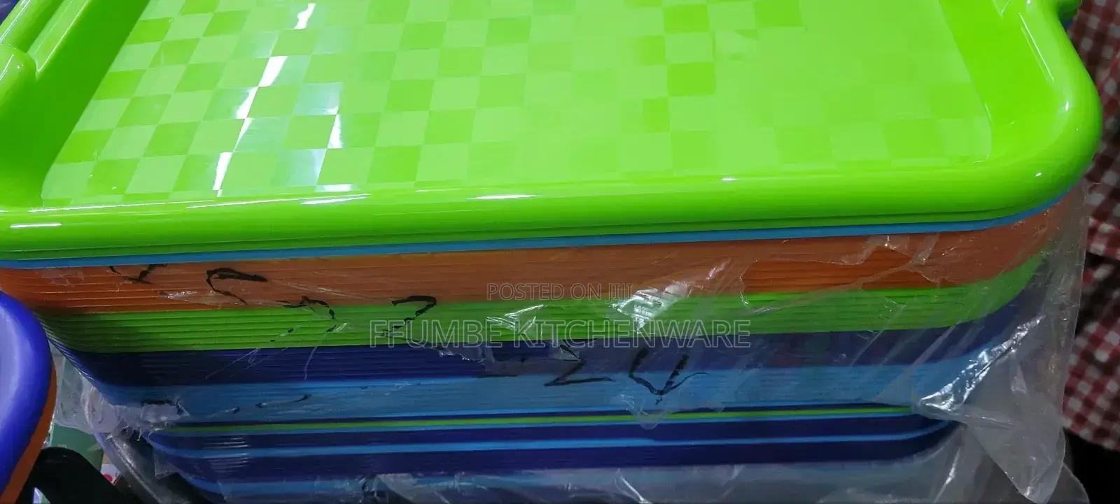 Serving Plastic Tray 6 Pieces
