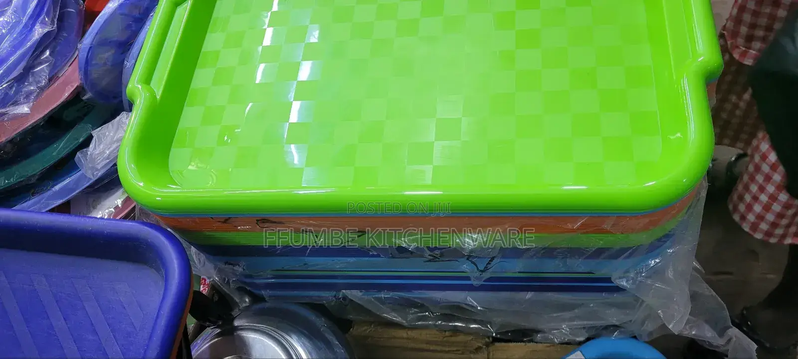 Serving Plastic Tray 6 Pieces