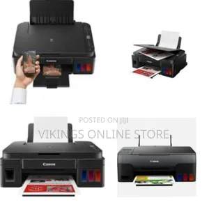 Canon Wireless Multi Function Color Printer G3420- Black