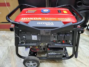 Honda 7.5kva Key-to-Start Petrol Powered Generator