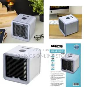 Geepas Mini Air Cooler - 750 Ml, White