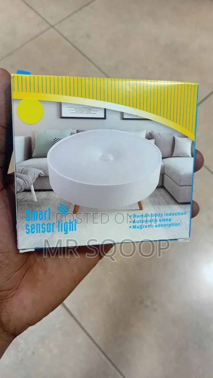 4pcs Wireless Motion Sensor Led Light – Magnetic Smart Night Lamp