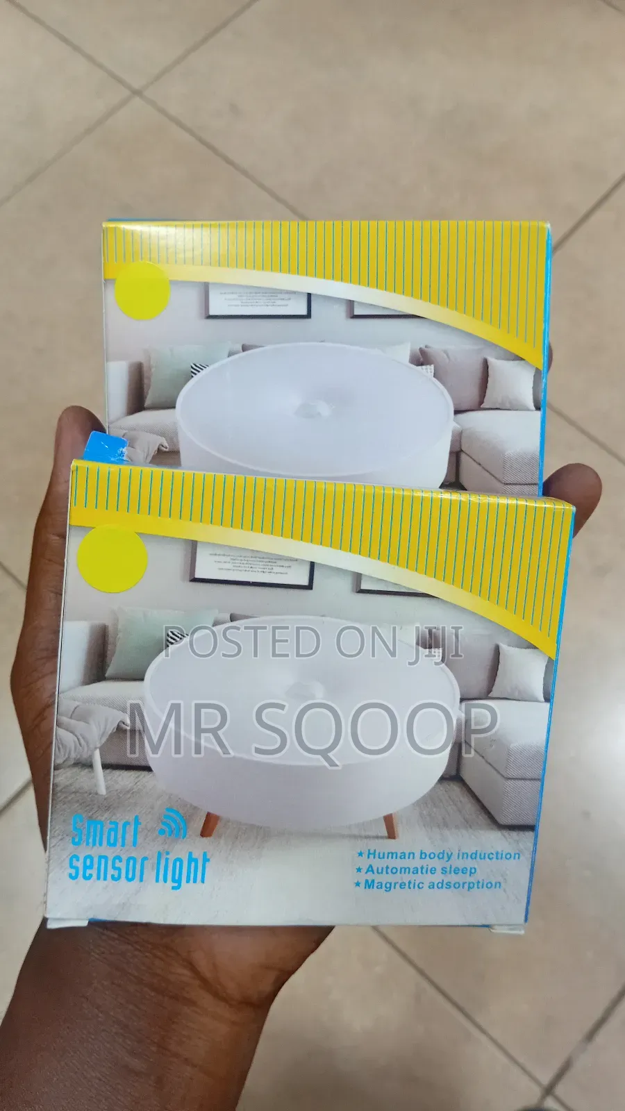 4pcs Wireless Motion Sensor Led Light – Magnetic Smart Night Lamp