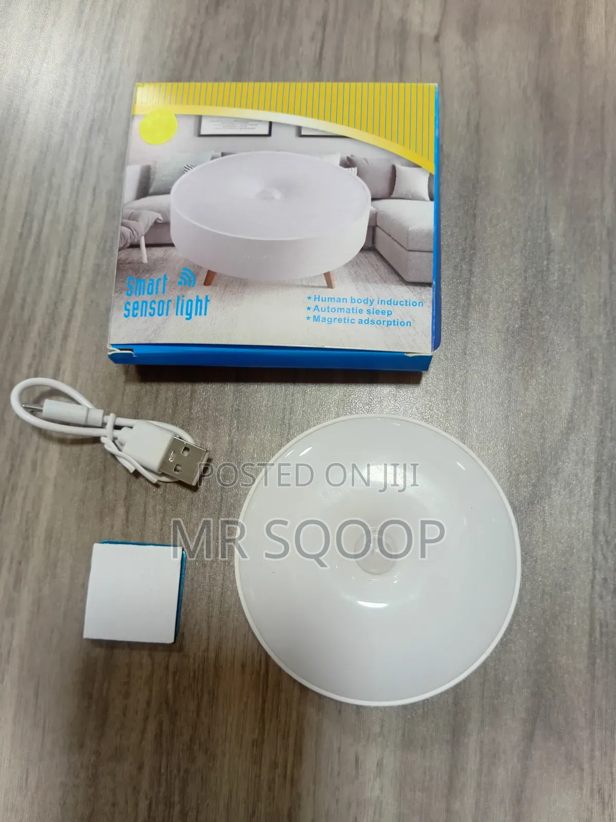 4pcs Wireless Motion Sensor Led Light – Magnetic Smart Night Lamp