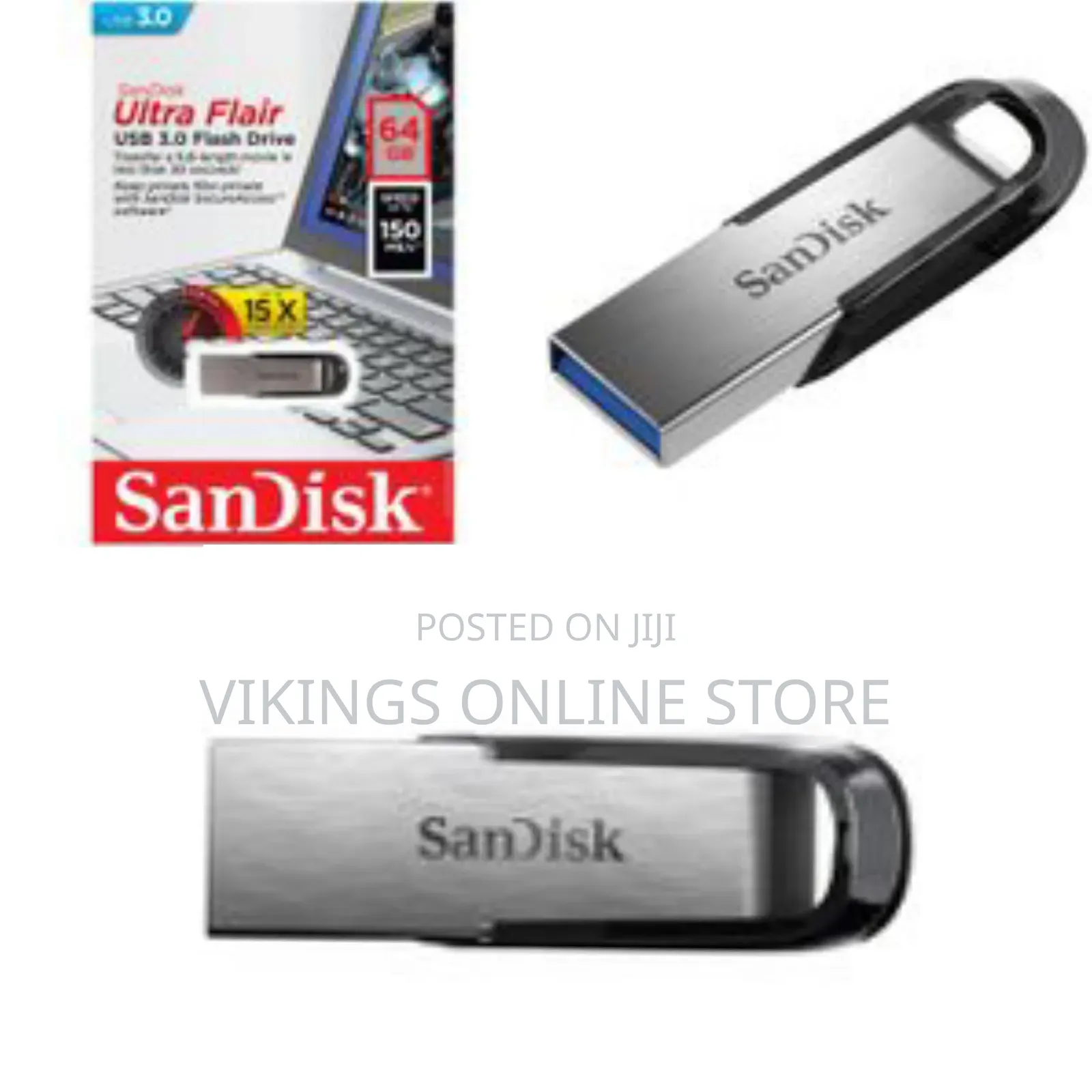 Sandisk 3.0 Cz73 64gb - Silver