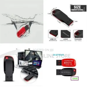 Be Strong 128g Usb Flash Drive Small and Convenient Pen Drive Red