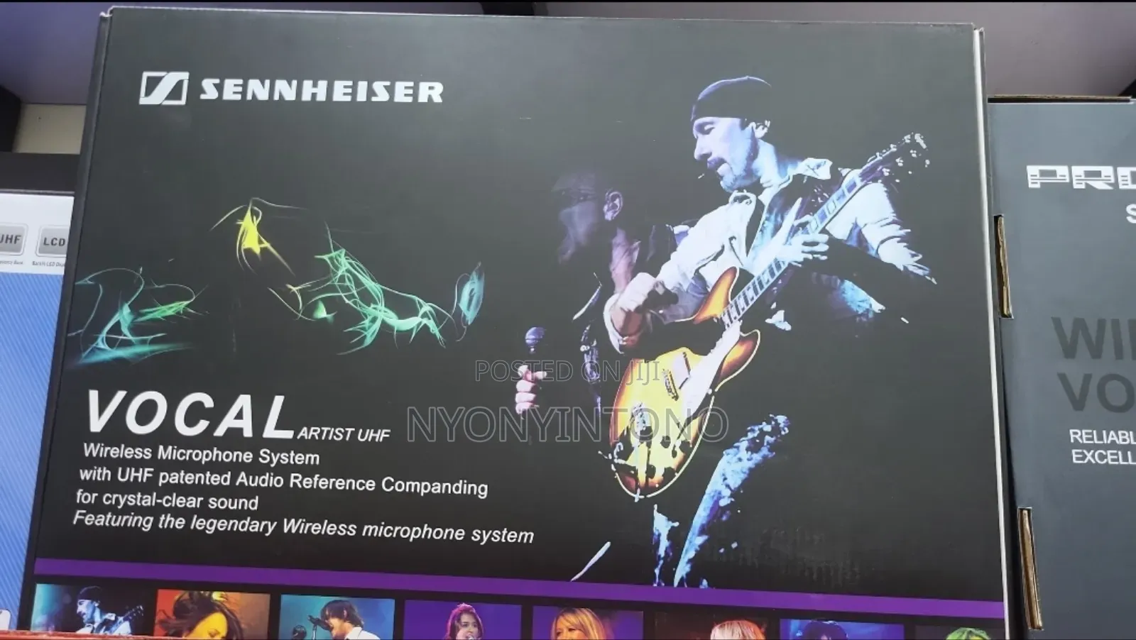 Sennheiser Wide Range Crystal Clear Wireless Microphones