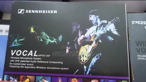 Sennheiser Wide Range Crystal Clear Wireless Microphones