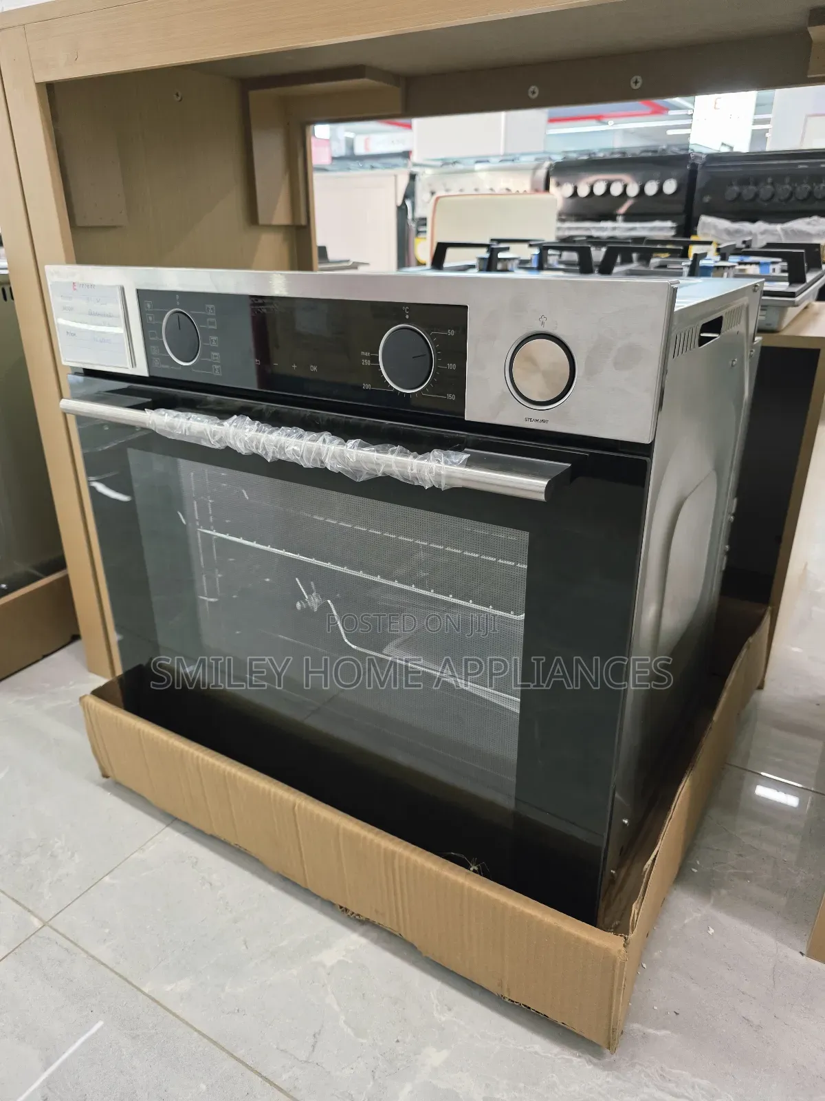 60cm Blueflame Built-in Stainless Steel Electric Oven