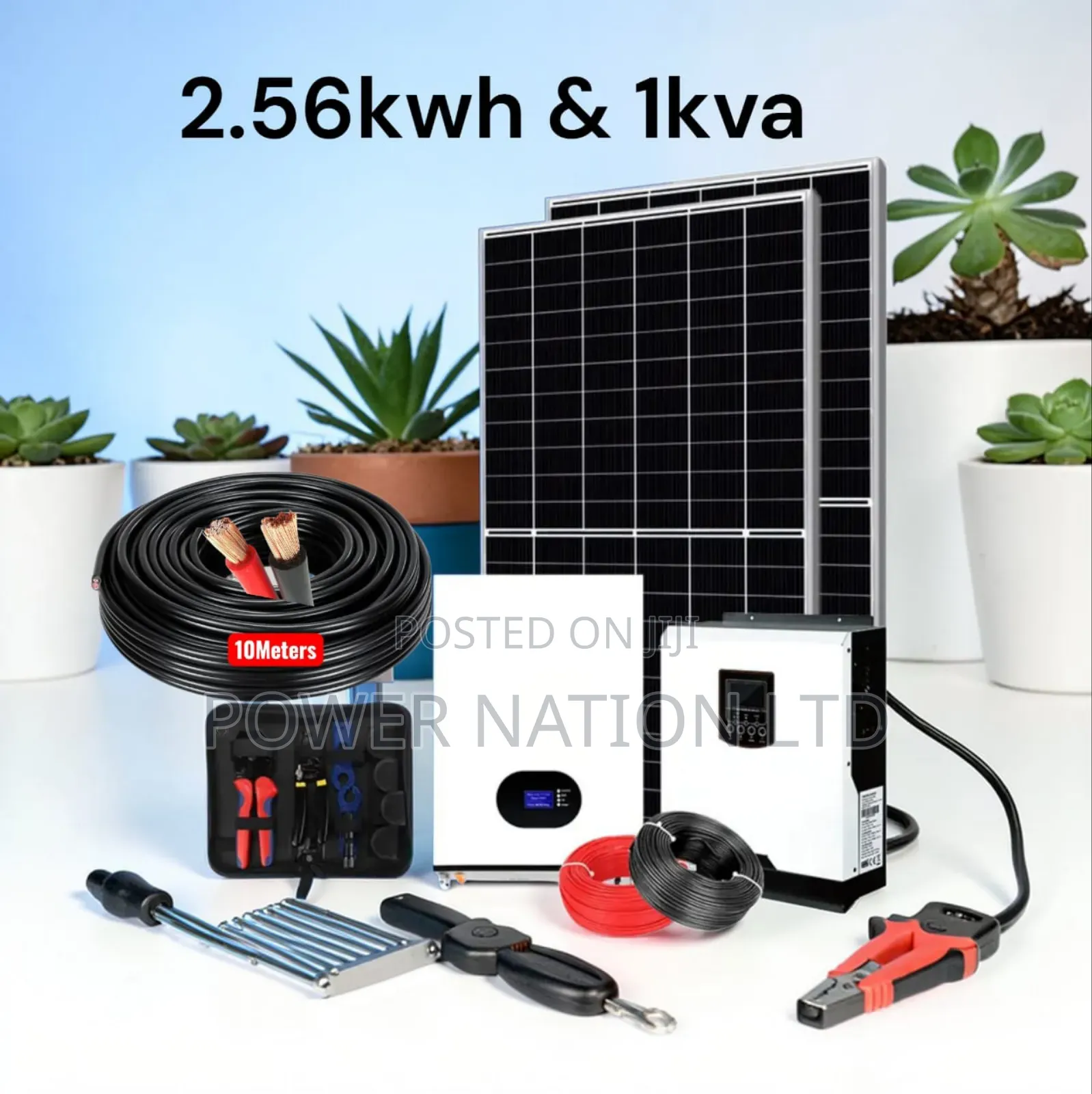 2.5kwh Lithium Solar System Full Kit (2.5keh 12v 1kva 12v)