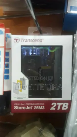 Transcend External Hard Drive 2tb